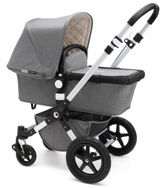 bugaboo cameleon brown and cream Bugaboo Cameleon Classic+ Grey Melange Complete Stroller