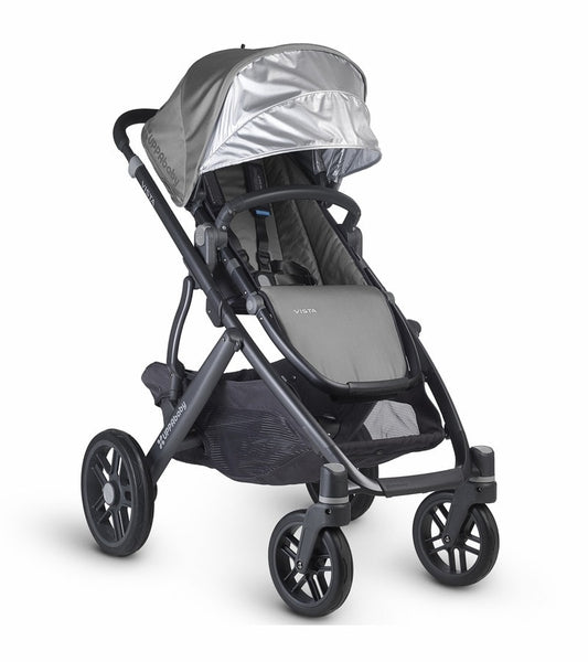 uppababy vista 2009 clearance UPPAbaby 2015 VISTA - Carbon Frame Convertible Stroller Pascal Gray