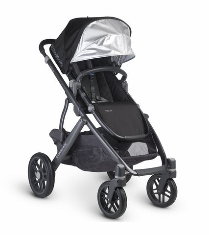 UPPAbaby 2015 VISTA Carbon Frame Convertible Stroller Jake Black